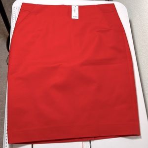 The Limited women’s red pencil skirt size 8